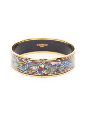 Hermes Bangle Enamel GM Bracelet